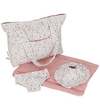 Little Dutch Dukke Pusletaske - 4 Dele - Pink