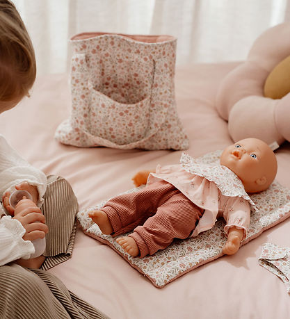 Little Dutch Dukke Pusletaske - 4 Dele - Pink