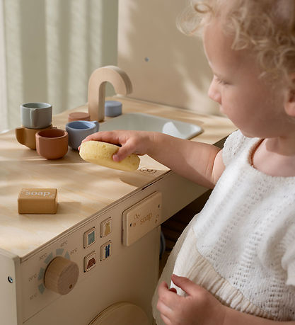 Little Dutch Opvaskemaskine - Træ - Hvid Little Dutch Opvaskemaskine - Træ - Hvid