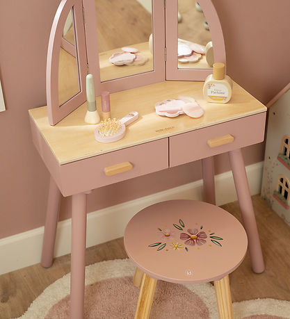 Little Dutch Sminkebord - Træ - Pink Little Dutch Sminkebord - Træ - Pink