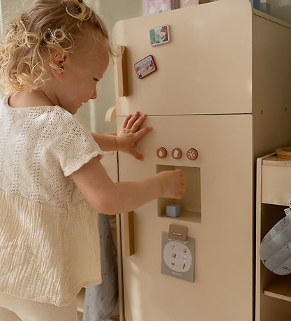 Little Dutch Køleskab - Træ - Hvid Little Dutch Køleskab - Træ - Hvid