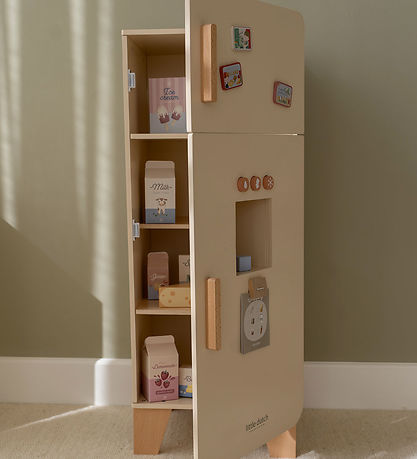 Little Dutch Køleskab - Træ - Hvid Little Dutch Køleskab - Træ - Hvid