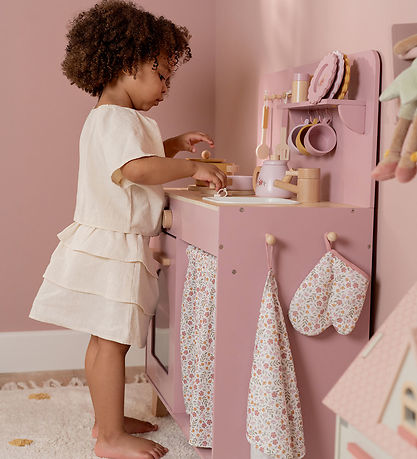 Little Dutch Legekøkken - Træ - Pink Little Dutch Legekøkken - Træ - Pink