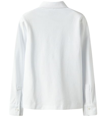 Name It Skjorte - NkmRon - Jersey - Bright White