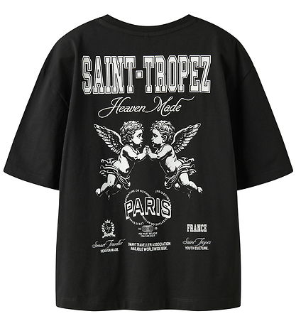 Name It T-shirt - NkmRobert - Black