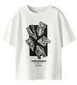 Name It T-shirt - NkmRon - Cloud Dancer
