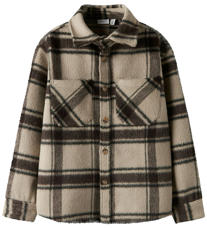 Name It Overshirt - Plys - NkmRemolle - Island Fossil