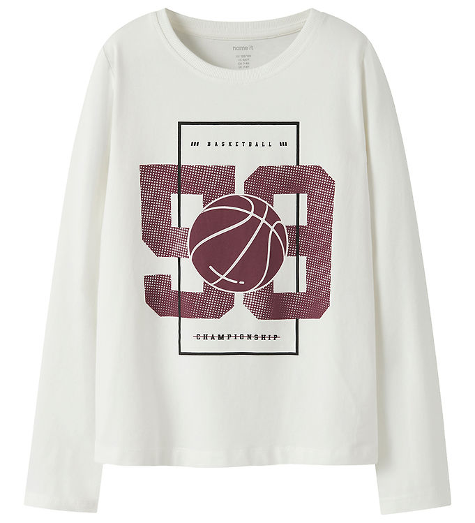 Name It Bluse - NkmVux - Cloud Dancer/98