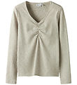 Name It Bluse - NkfSabi - Cement