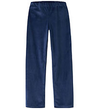 Name It Bukser - NkfVeloa - Velvet - Beacon Blue
