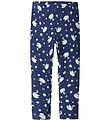 Name It Leggins - NmfDavina - AOP - Beacon Blue/Swans