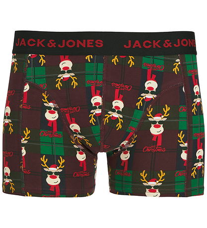 Jack & Jones Gaveæske - Boxershorts/Strømper - JacRudolph - Wine