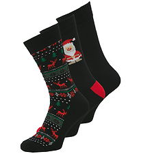 Jack & Jones Gaveæske - Strømper - JacXmas - Black