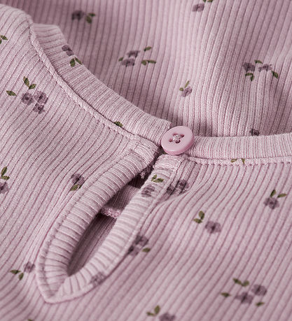Name It Kjole - Rib - NbfSoho - Keepsake Lilac