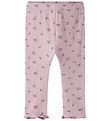 Name It Leggings - Rib - NbfSoho - Keepsake Lilac