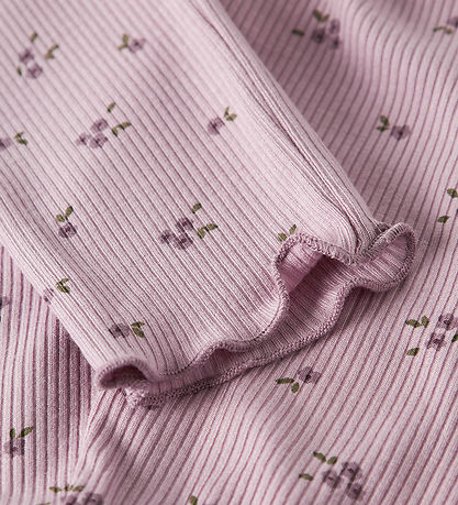 Name It Leggings - Rib - NbfSoho - Keepsake Lilac