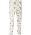 Lil Atelier Leggings - NmfLayo - Coconut Milk