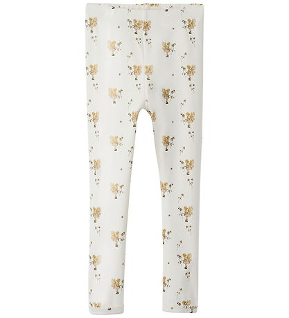 Lil' Atelier Leggings - NmfLayo - Coconut Milk