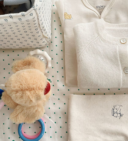 Fanga Fontana Aktivitetslegetøj - Peluche Mio - Sea Mist