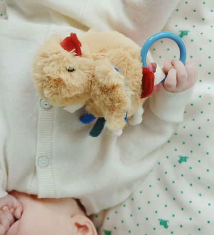 Fanga Fontana Aktivitetslegetøj - Peluche Mio - Sea Mist