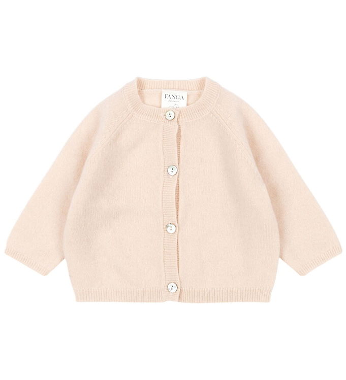 Fanga Fontana Cardigan - Strik - Uld - Savora Due - Creole Pink