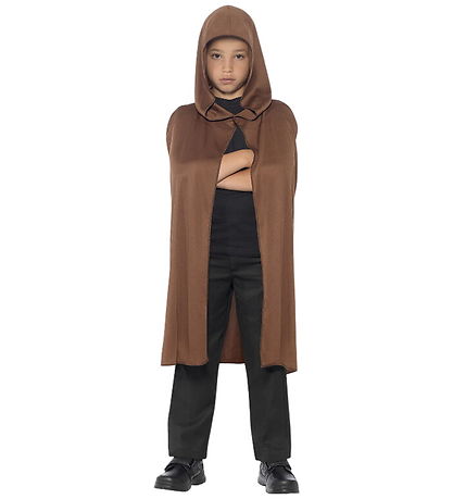 Smiffys Udklædning - Kappe - Brun