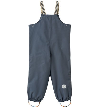 Wheat Overtræksbukser m. Seler - Manni - Greyblue