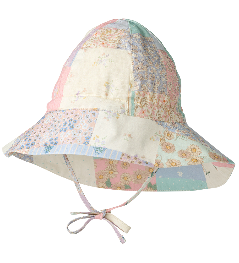 Wheat Sonnenhut - Chloe - Patchwork Blumen - Wheat - 44-47 cm - Sonnenhüte