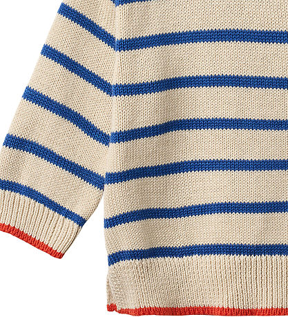 Wheat Bluse - Strik - Morgan - True Blue Stripe
