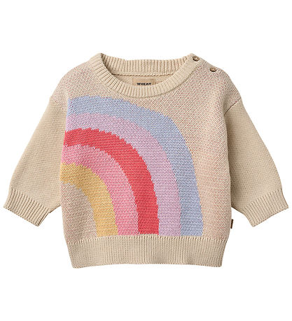 Wheat Bluse - Strik - Solveig - Rainbow