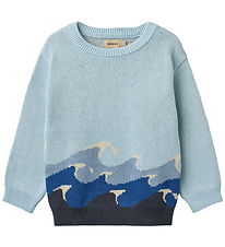 Wheat Bluse - Strik - Knud - Summer Sky