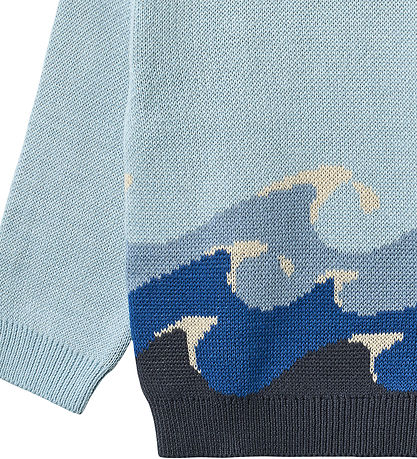 Wheat Bluse - Strik - Knud - Summer Sky