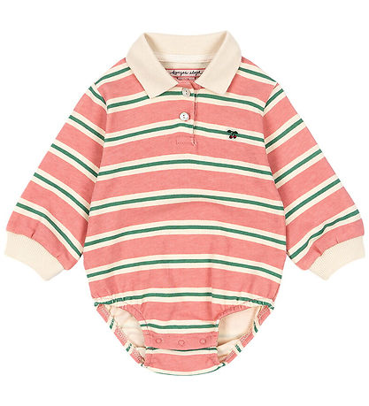 Konges Sløjd Polobody l/æ -  Spotty - Blush Bound Stripe