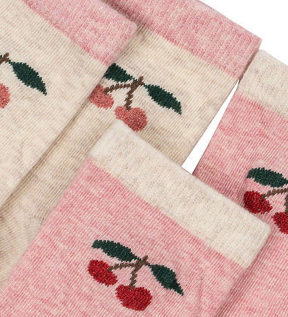 Konges Sløjd Strømper - 2-pak - Cherry