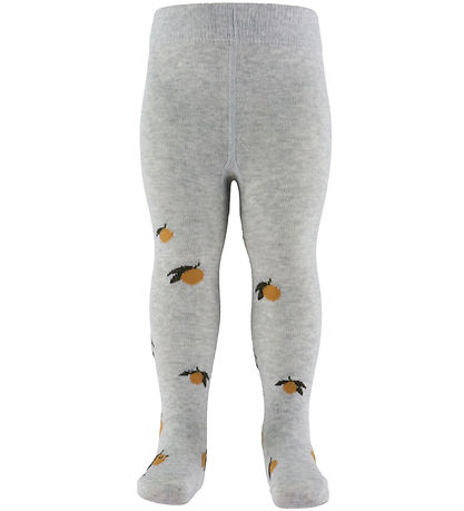 Konges Sløjd Strømpebukser - 2-pak - Jaquard - Lemon