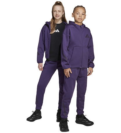 adidas Performance Cardigan - J Z.N.E.FZ - Aurplu/Aurbla