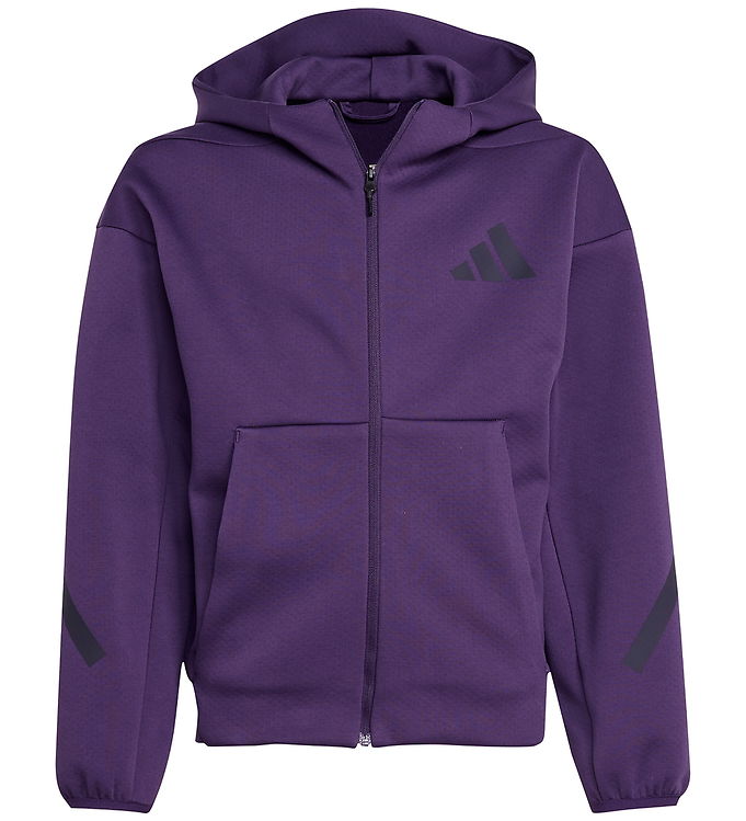 adidas Performance Cardigan - J Z.N.E.FZ - Aurplu/Aurbla