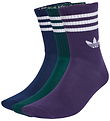 adidas Originals Strømper - 3-pak - 3S Crew - Nindig/Aurivy/Aurp