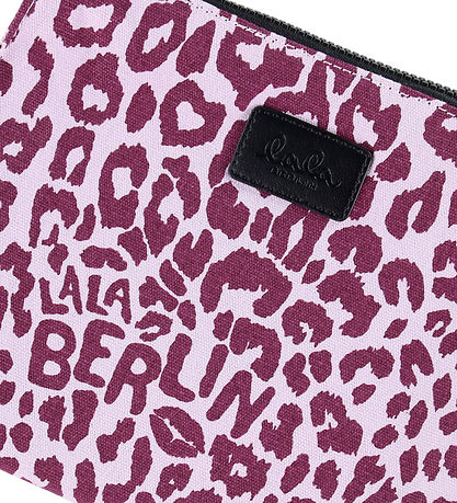 Lala Berlin Kostmetikpung - Pouch Pili - Burgundy leo