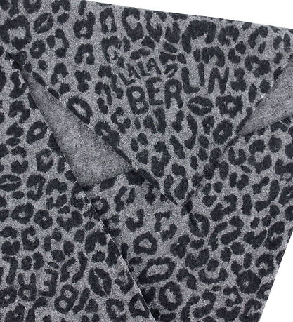 Lala Berlin Tørklæde - Triangel M - Asphalt Leo