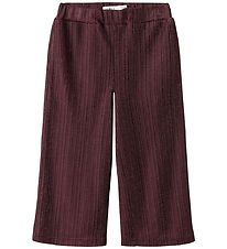 Name It Bukser - NmfRisilk - Burgundy