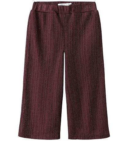 Name It Bukser - NmfRisilk - Burgundy