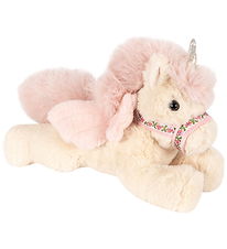Konges Sløjd Bamse - Enhjørning - 30 cm - Beige/Rosa