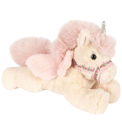 Konges Sløjd Bamse - Enhjørning - 30 cm - Beige/Rosa