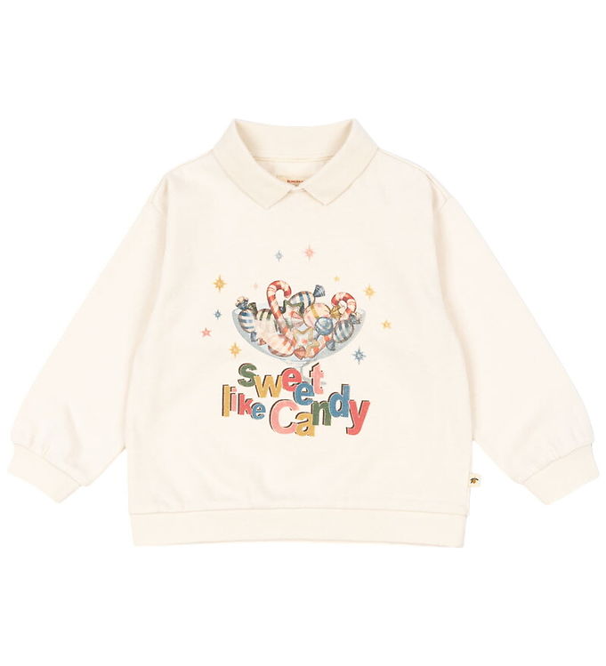 Konges Sløjd Polobluse - Spotty - Antique White