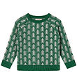 Fliink Bluse - Strik - Viskoseblanding - Benna - Hunter Green
