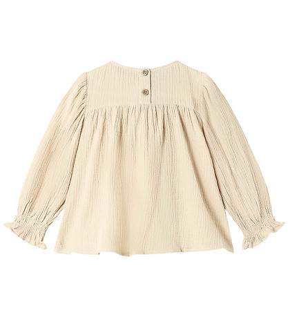 Fliink Bluse - Musselin - Paco - Sandshell
