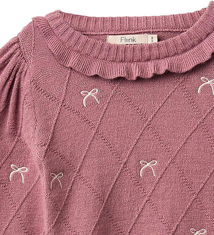 Fliink Bluse - Strik - Viskoseblanding - Alon - Ash Rose