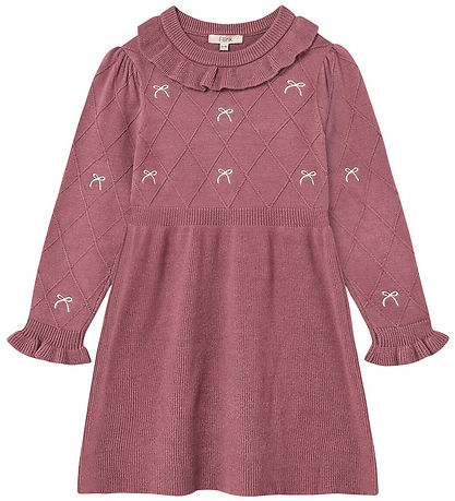 Fliink Kjole - Strik - Viskoseblanding - Alon - Ash Rose