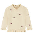 Fliink Bluse - Strik - Viskoseblanding - Alon - Sandshell